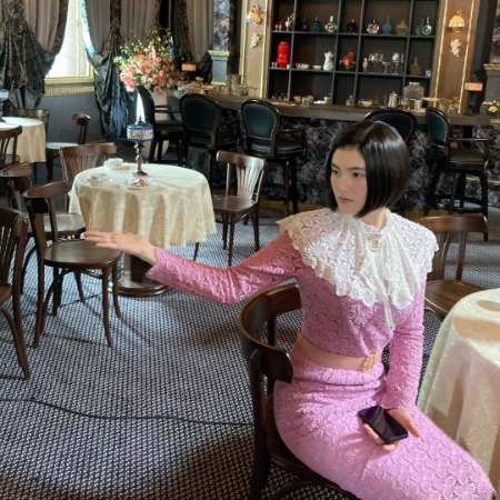 Kim Yong-ji enjoyed her time at Bando Hotel. 